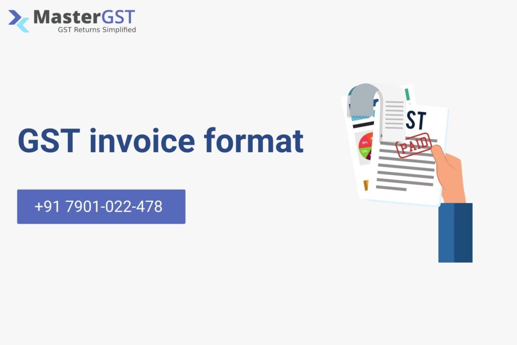 GST invoice format